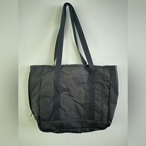 Hartmann Black Nylon Tote Bag
